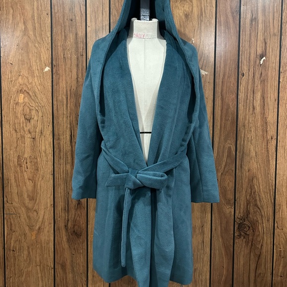 Women's (Coat) Yihua Wool Blend Belted - Size: S - Picture 8 of 15